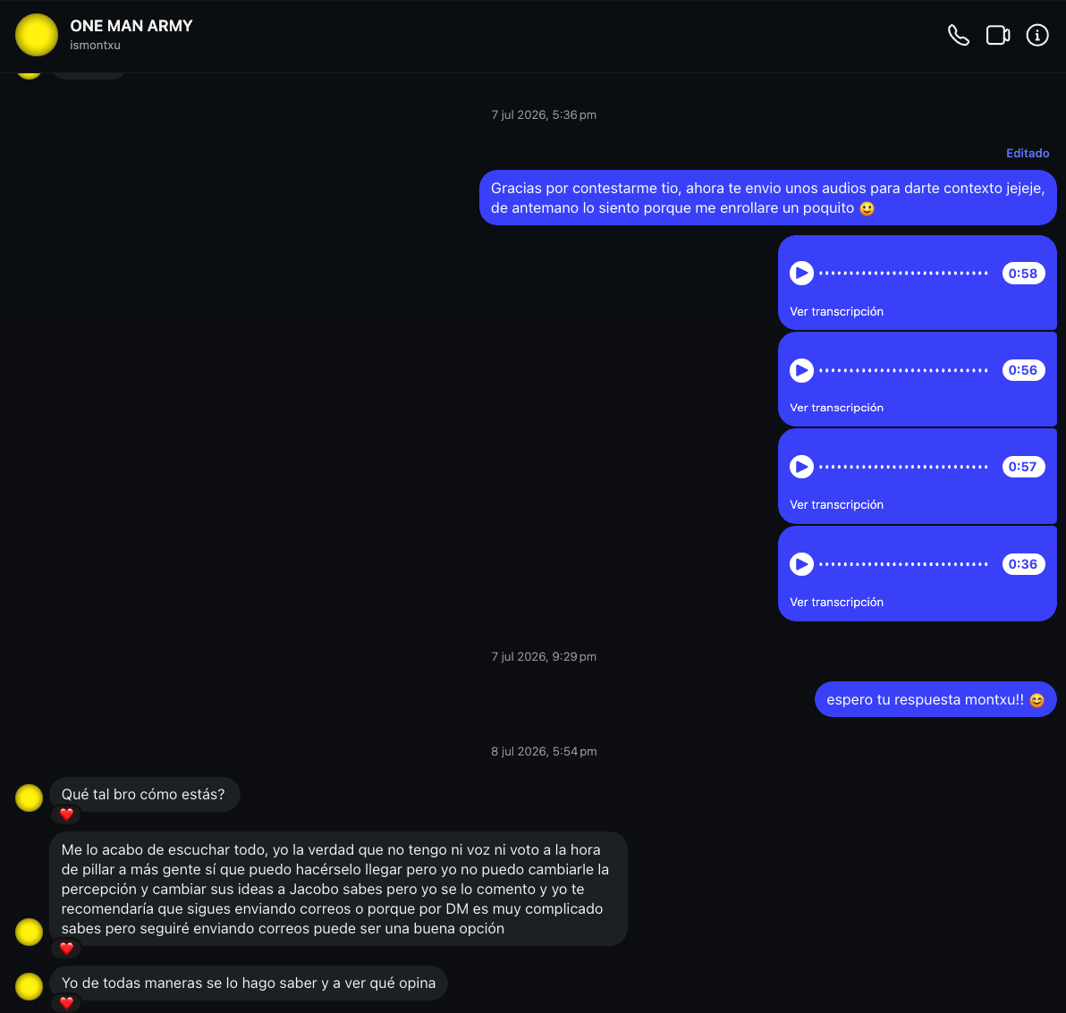 Evidencia mensaje 3
